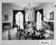 [Photograph of dining room in home of Sam Tate, Tate, Pickens County, Georgia, ca. 192-]