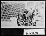 [Photograph of school children dressed in costumes for a play, Jasper, Pickens County, Georgia, ca. 1930]