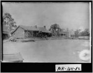 [Photograph of street scene of three buildings, Jasper, Pickens County, Georgia, ca. 1918]