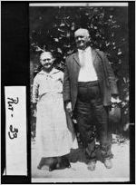 [Photograph of Emma Alford Vining and Robert E. Vining, Putnam County, Georgia, ca. 1927]