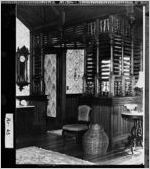 [Photograph of Davis-Ashurst House entry hall, Eatonton, Putnam County, Georgia, 1975]