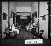 [Photograph of Scott residence hallway, Putnam County, Georgia, ca. 1940-1943?]