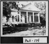 [Photograph of Marshall-Singleton-McMillem House, Putnam County, Georgia, 1976]