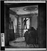 [Photograph of interior of Slade House, Eatonton, Putnam County, Georgia, 1974]