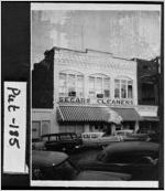 [Photograph of Segars Cleaners, Eatonton, Putnam County, Georgia, ca. 1958]