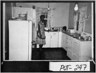[Photograph of remodeled kitchen, Eatonton, Putnam County, Georgia, 1952]
