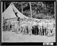 [Photograph of workers who constructed road to top of Black Rock Mountain, Rabun County, Georgia, ca. 1930-1931]