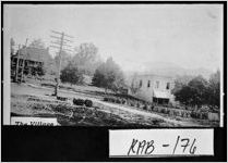 [Photograph of part of Savannah Street, Clayton, Rabun County, Georgia, ca. 1913]