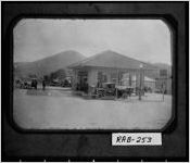 [Photograph of Standard Oil service station, Clayton, Rabun County, Georgia, 1926]
