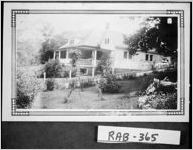 [Photograph of home built by S. W. Dover, Clayton, Rabun County, Georgia, ca. 1940]