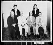 [Photograph of Draft Board members, Cuthbert, Randolph County, Georgia, ca. 1940]