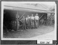 [Photograph of workers in front of Ward's Shop, Cuthbert, Randolph County, Georgia, not after 1920]