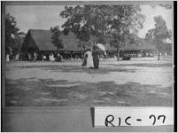 Photograph of campground at Tobacco Road and Highway 25, Richmond County,  Georgia, 1905]