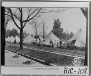 A Tented City for the Homeless