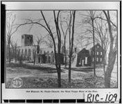 Old Historic St. Pauls Church, the Most Tragic Ruin of the Fire