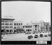 [Photograph of view of Broad Street, including the 
				
				building, Augusta, Richmond County, Georgia, 193- ]