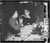 [Photograph of Nella Braddy with Helen Keller, Richmond County, Georgia]