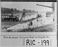 [Rock Revetment Savannah River at Augusta, Ga.]