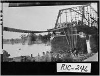 [Photograph of workers building a bridge, Richmond County, Georgia]