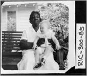 [Photograph of Mildred Cobb and Janet, her nurse, Augusta, Richmond County, Georgia, 1963 June ]