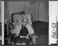 [Photograph of Mrs. Sarah Cornelia White at the age of ninety, Rockdale County, Georgia, ca. 1973]