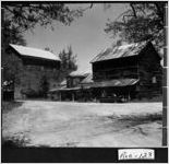[Photograph of the gristmill and cotton gin at Costley's Mill on Big Haynes Creek, Rockdale County, Georgia, ca. 1967-1969?]