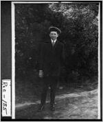 [Photograph of a young man wearing trousers, Rockdale County, Georgia, ca. 1915]