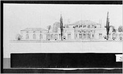 [Drawing of proposed remodeling of plantation house, Sapelo Island, McIntosh County, Georgia, between 1915 and 1934]