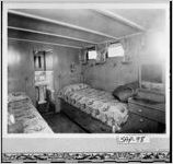 [Photograph of sleeping quarters on 
				
				, Sapelo Island, McIntosh County, Georgia, 1927 or 1928]