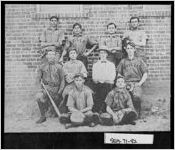 [Photograph of members of the Donalsonville baseball team, Donalsonville, Seminole County, Georgia]