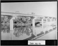 [Photograph of Herman Talmadge Memorial Bridge, Seminole County, Georgia, ca. 1975]