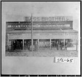 [Photograph of Bass Brothers Dry Goods and Groceries, Griffin, Spalding County, Georgia, ca. 1917]
