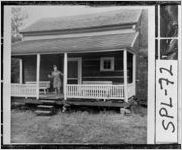 [Photograph of John Breed log cabin, Spalding County, Georgia, 1970]