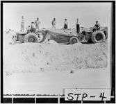 [Photograph of earthmoving equipment, Stephens County, Georgia, ca. 1950]