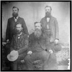 [Albumen Print of Fitzgerald Brothers, Stewart County, Georgia, ca. 1888]