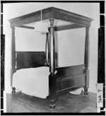 [Photograph of bed, Americus, Sumter County, Georgia, ca. 1965]