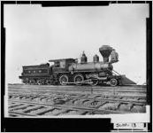 [Photograph of train engine, ca. 1887-1889 or ca. 1900-1903?]