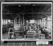 [Photograph of machine shop, Sumter County, Georgia, 1918]