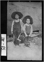 [Photograph of Raymond and Edmond Moore, Reidsville, Tattnall County, Georgia, ca. 1910]