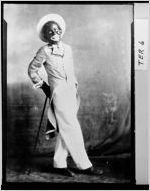 [Photograph of George Thornton Lee, Jr. --minstrel , Terrell County, Georgia, ca. 1928]