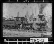 [Photograph of engine, Thomas County, Georgia, ca. 1897-1903?]