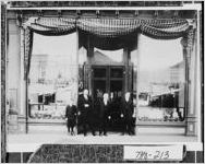 [Photograph of four generations of the Jerger family in front of jewelry store, Thomasville, Thomas County, Georgia, ca. 1900]