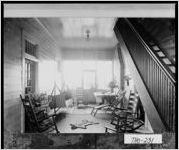 [Photograph of sunroom at Whitehaven, the home of "Babe" White, Thomasville, Thomas County, Georgia, ca. 1920-1930]