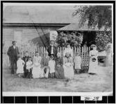 [Photograph of members of the John P. Arnold family in front of their home, Thomasville, Thomas County, Georgia, ca. 1900]