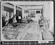[Photograph of the lobby of the Piney Woods Hotel, Thomasville, Thomas County, Georgia, ca. 1890]