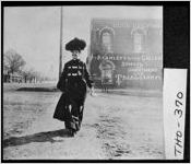 [Photograph of woman in front of Stanley's Business College, Thomasville, Thomas County, Georgia, ca. 1906]