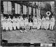 [Photograph of members of the U.S. Royal Concert Band, Hogansville, Troup County, Georgia, 1931]