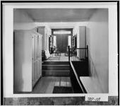 [Photograph of the upstairs hall in the Heard-Beall-Dallis home, LaGrange, Troup County, Georgia, 1975]