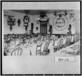 [Photograph of Knights of Pythias banquet in Charles Hotel dining room, West Point, Troup County, Georgia, ca. 1900]