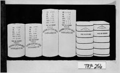 [Photograph of wrapped bales of cotton from Hillside Cotton Mills, LaGrange, Troup County, Georgia, ca. 1927]